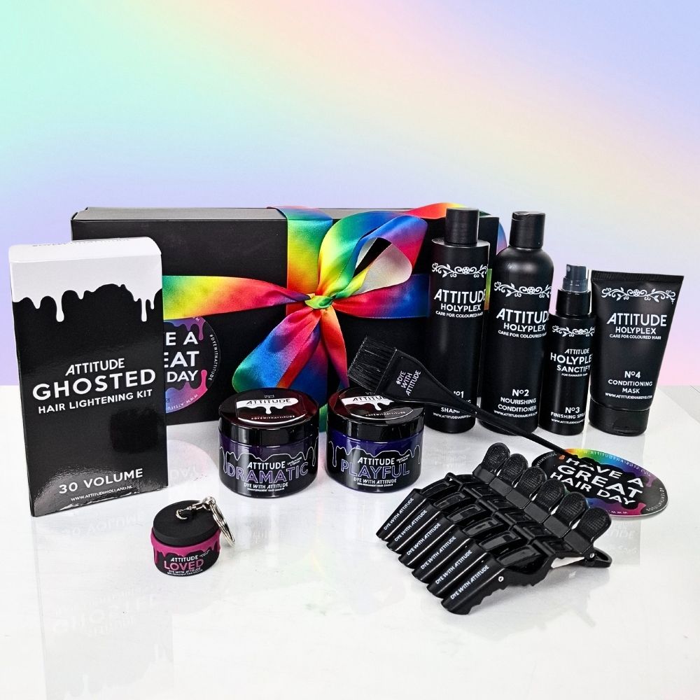 Attitude Hair Dye - Deluxe Duo Ensemble-cadeau